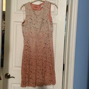 Pink ombre dress